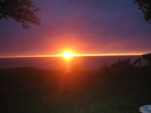 Mr. Beechie's Bayfield Sunset